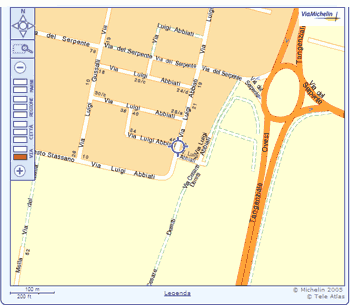 Clicca per vedere la mappa su ViaMichelin